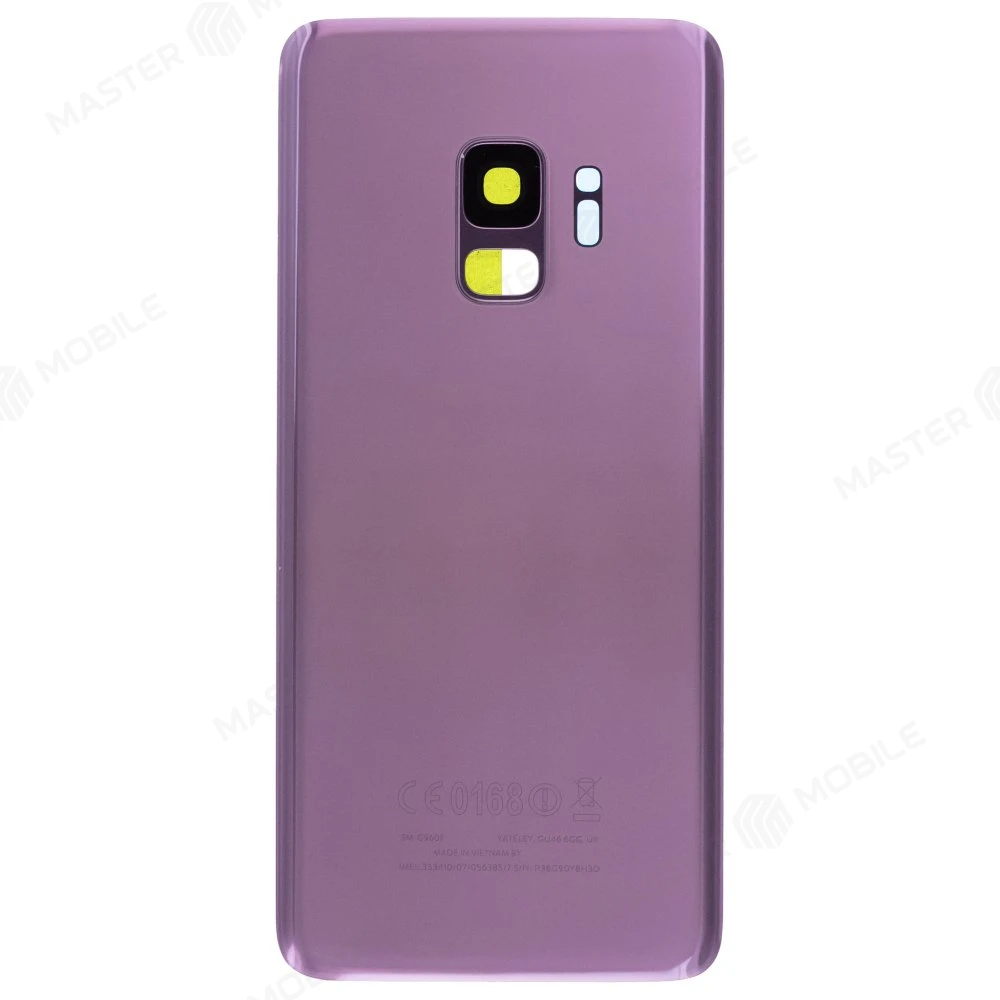 Задняя крышка для Samsung G960 Galaxy S9 (фиолетовый) (в сборе со стеклом камеры) фото №1