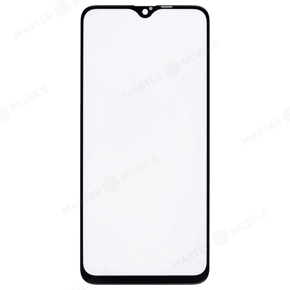 Стекло модуля для Realme 5 Pro (RMX1971) + OCA (черный)  фото №1