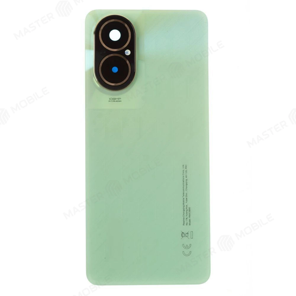 Задняя крышка для Realme C67 4G (RMX3890) (зеленый) (в сборе со стеклом камеры) фото №1