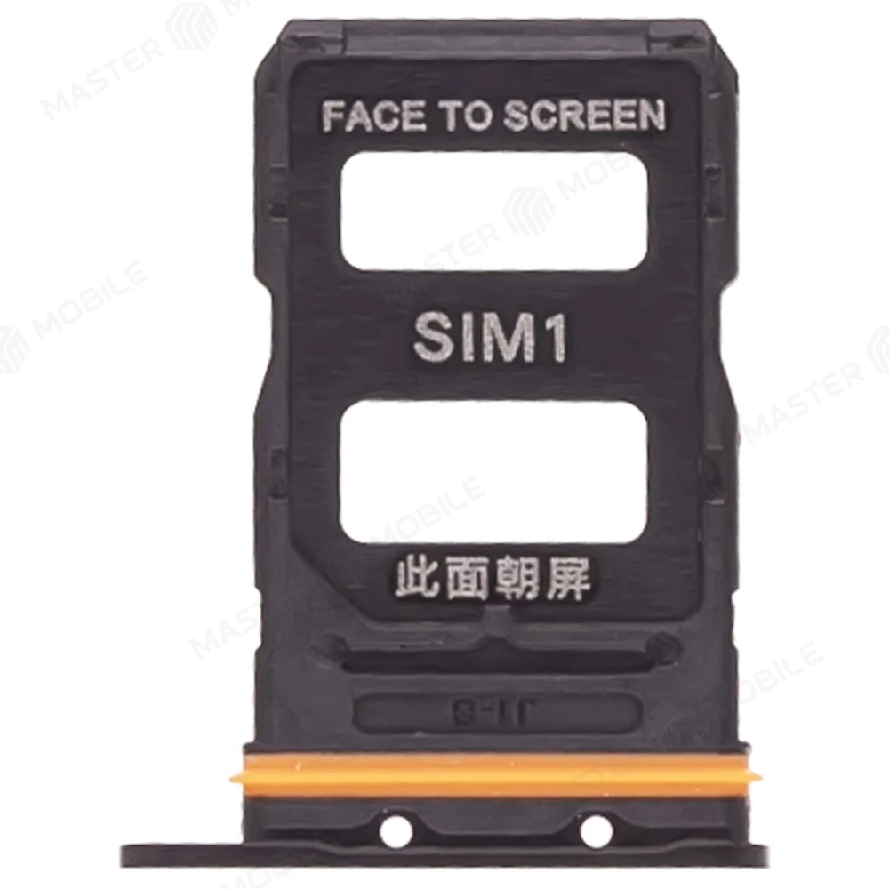 Держатель сим-карты для Xiaomi 14 Ultra (24030PN60G) (черный) фото №1