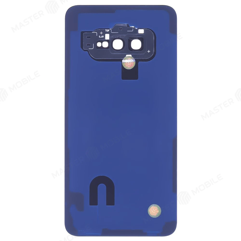 Задняя крышка для Samsung G970 Galaxy S10e (белый) (в сборе со стеклом камеры) фото №2