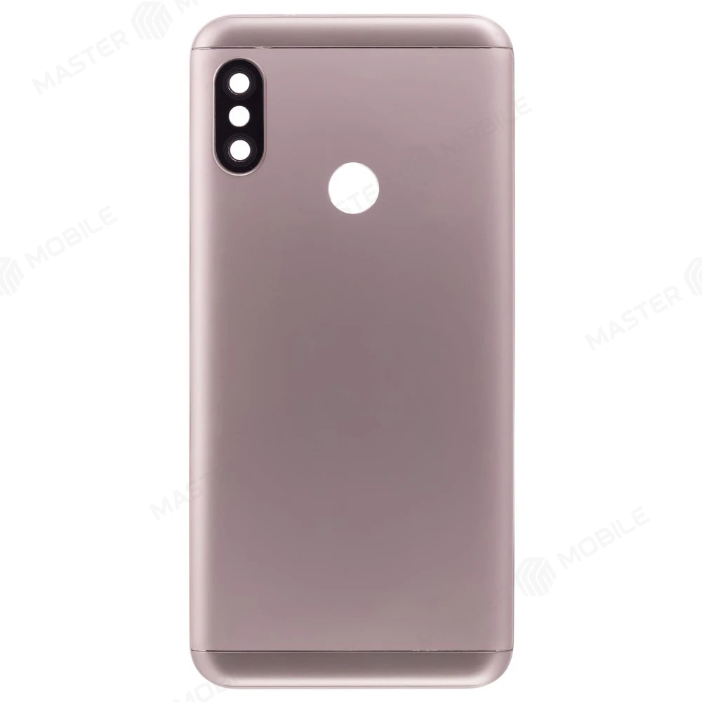 Задняя крышка для Xiaomi Mi A2 Lite (M1805D1SG) / Redmi 6 Pro (золотистый) (в сборе со стеклом камеры) фото №1