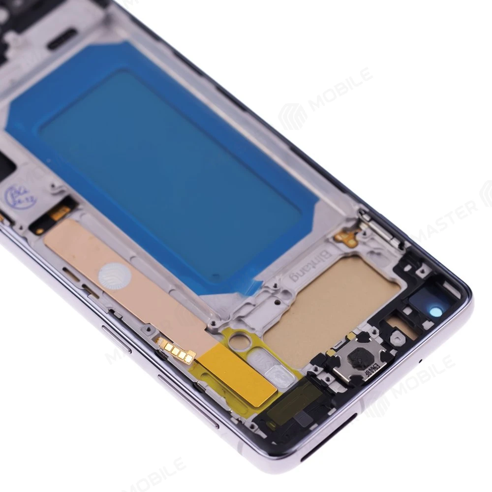 Дисплей для Samsung G973 Galaxy S10 + тачскрин (черный) (в рамке) (In-Cell) фото №3