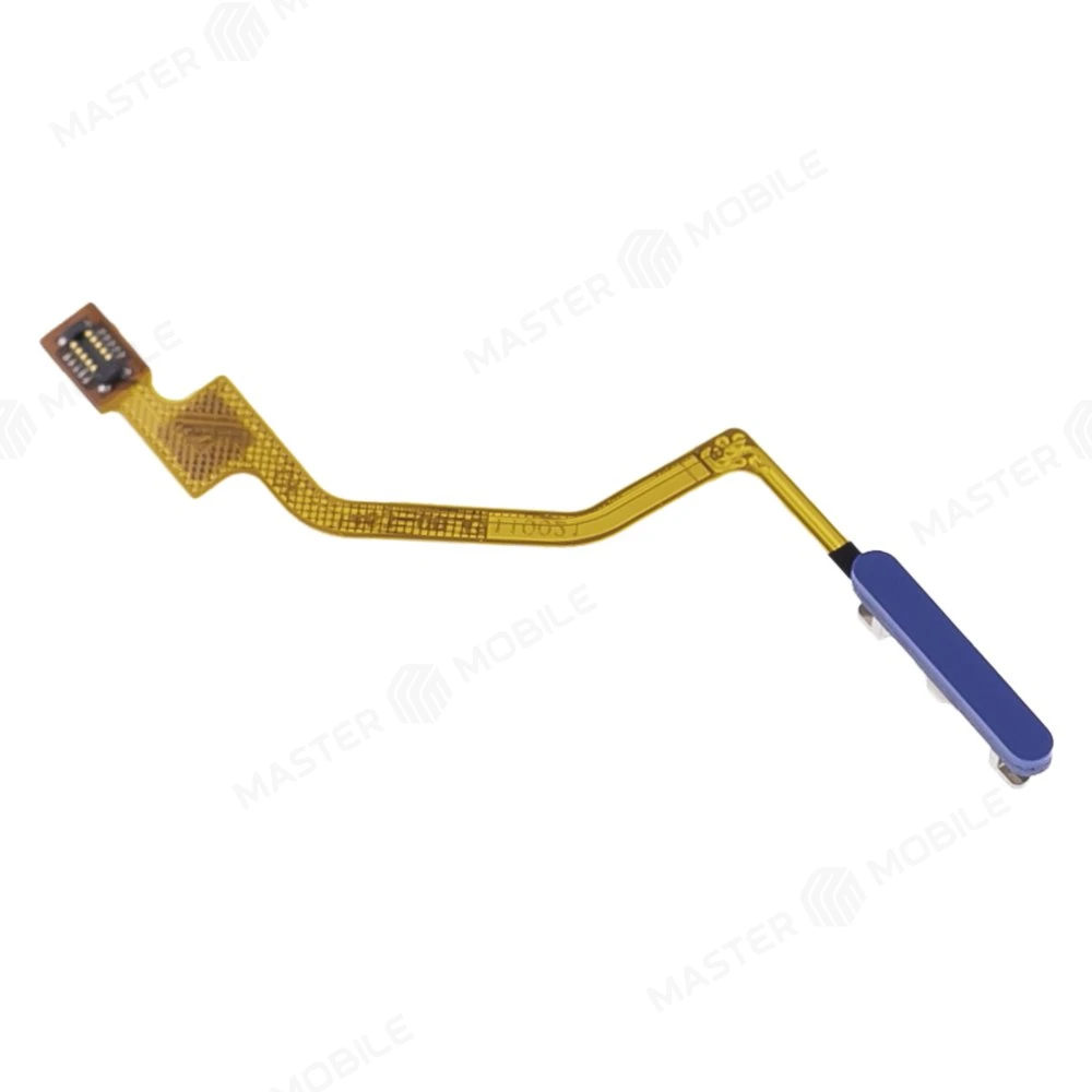 Шлейф для Xiaomi Redmi Note 9 Pro (M2003J6B2G) / Redmi Note 9S (M2003J6A1G) с комп. + сканер отпечатка пальца (синий)  фото №3