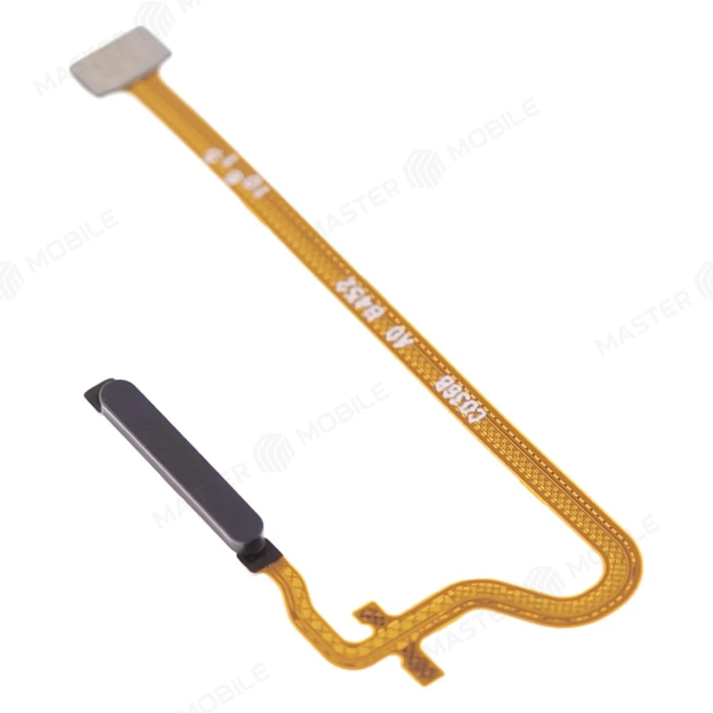 Шлейф для Realme Note 60x (RMX3938) с комп. + сканер отпечатка пальца (черный) фото №3