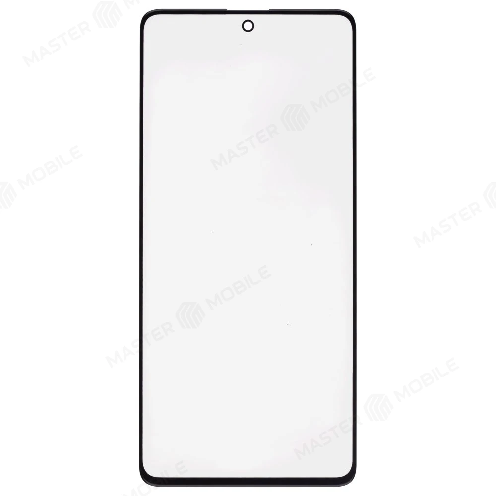 Стекло модуля для Samsung A715 Galaxy A71 / M515 Galaxy M51 / N770 Galaxy Note 10 Lite + OCA (черный)  фото №1