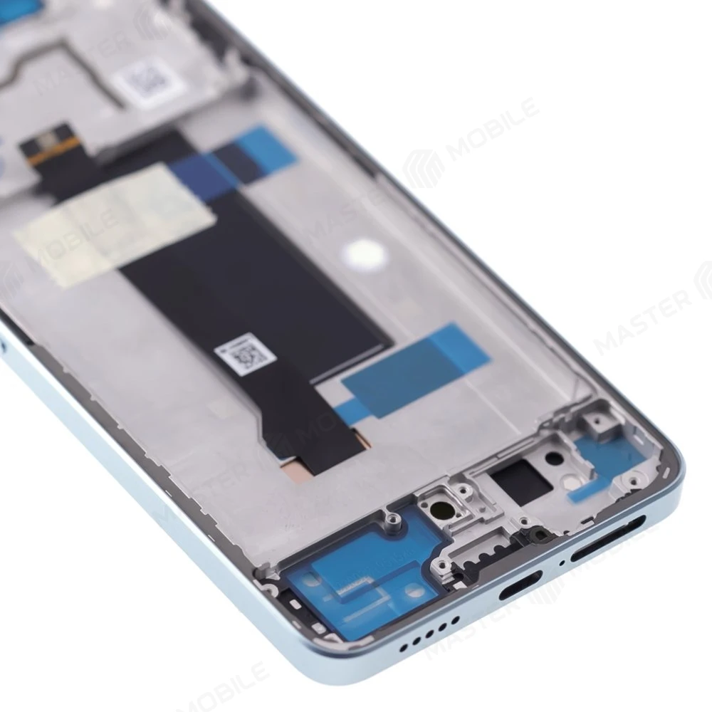 Дисплей для Xiaomi Poco X6 (23122PCD1G) / Redmi Note 13 Pro 5G (2312DRA50C) + тачскрин (синий) (в рамке) (ORIG100) (SP) фото №4