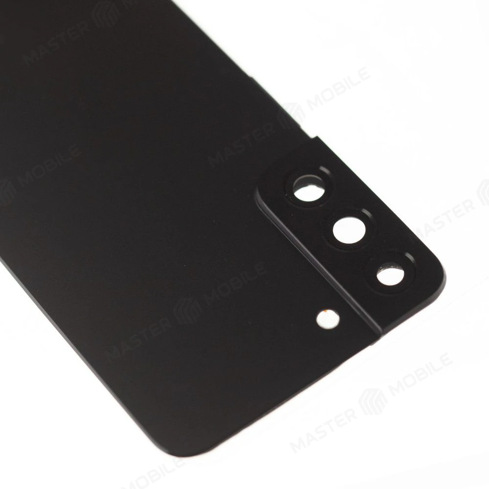 Задняя крышка для Samsung S906 Galaxy S22+ (черный) (в сборе со стеклом камеры) (ORIG100) фото №3