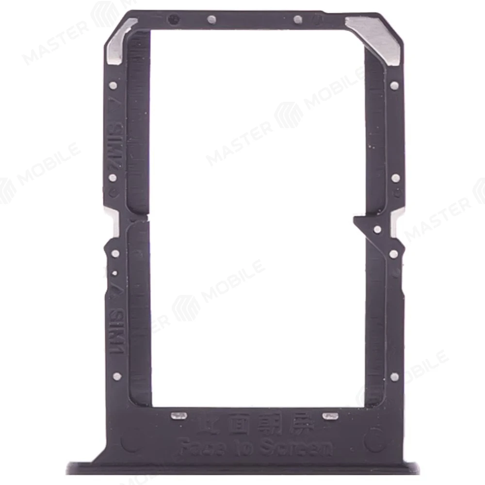 Держатель сим-карты для Realme 9 Pro+ (RMX3393) (черный) фото №1