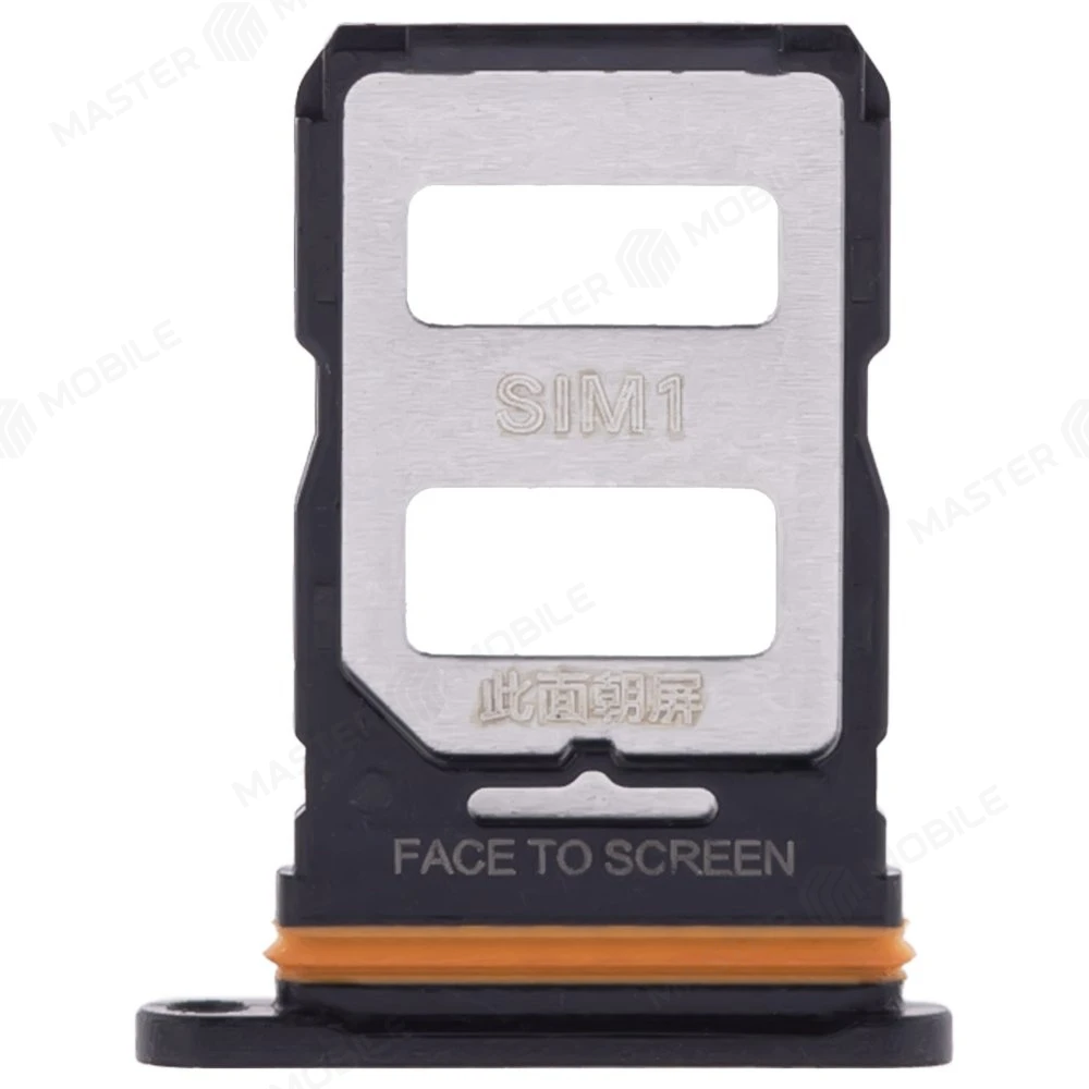 Держатель сим-карты для Xiaomi 13 Lite (2210129SG) (черный) фото №1