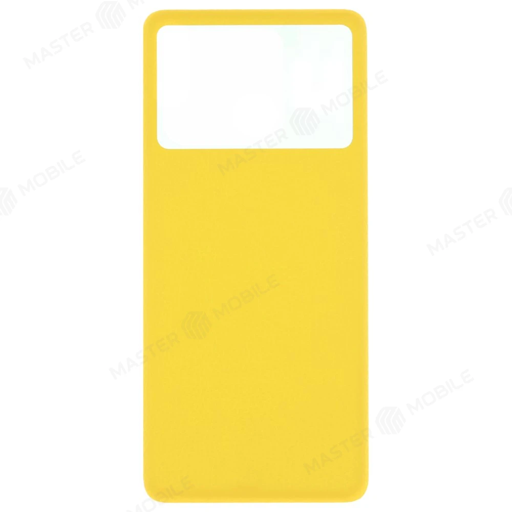 Задняя крышка для Xiaomi Poco X6 Pro (2311DRK48G) (желтый) фото №1