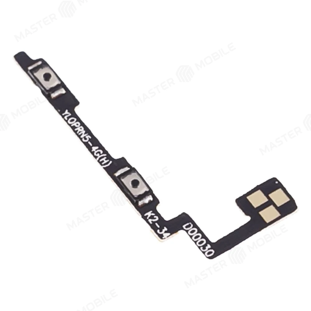 Шлейф для OPPO Reno 5 4G (CPH2159) с комп. (на кнопки громкости) фото №3