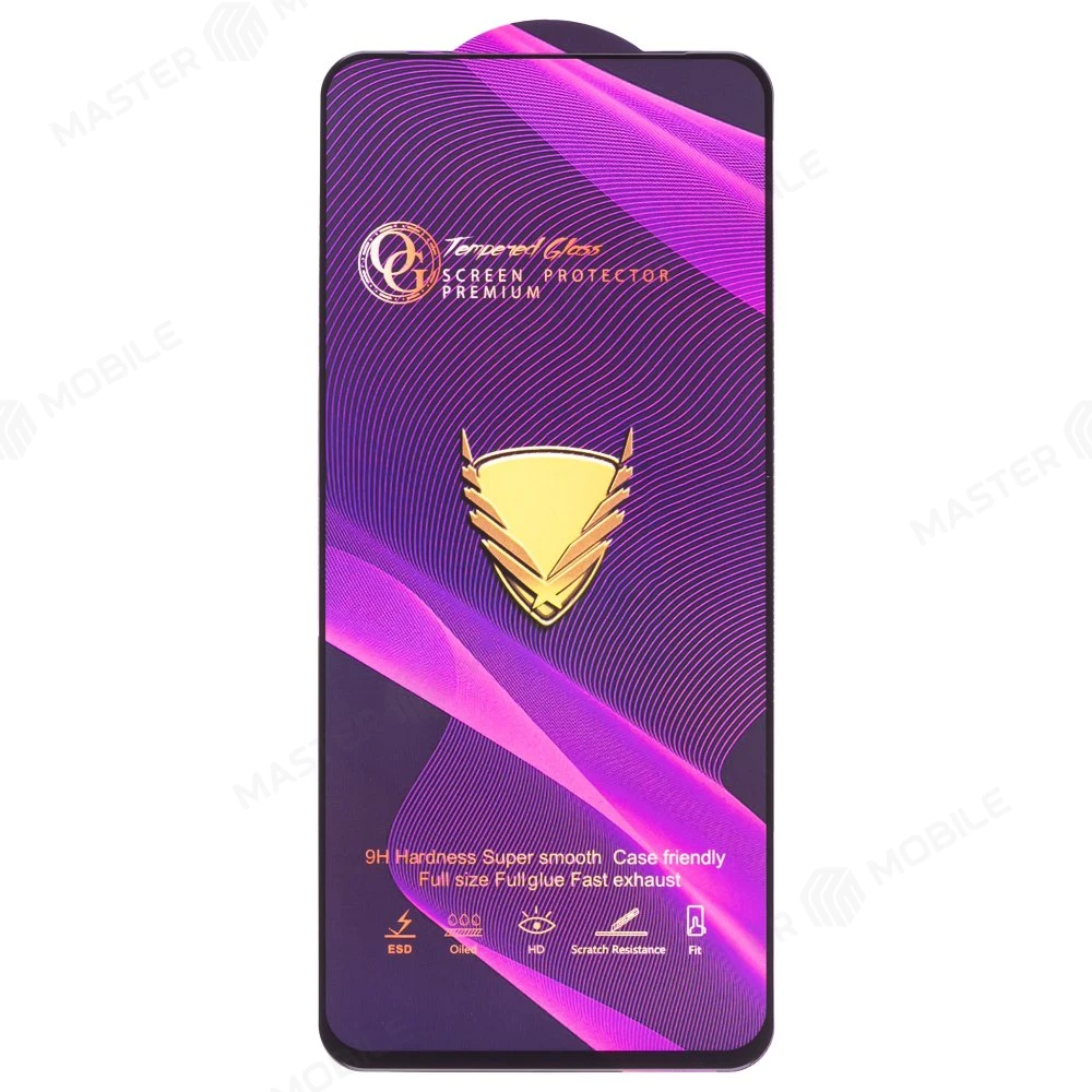 Защитное стекло OG Glass (3 в 1) для Huawei Nova Y90 (CTR-LX1) (черный) фото №1