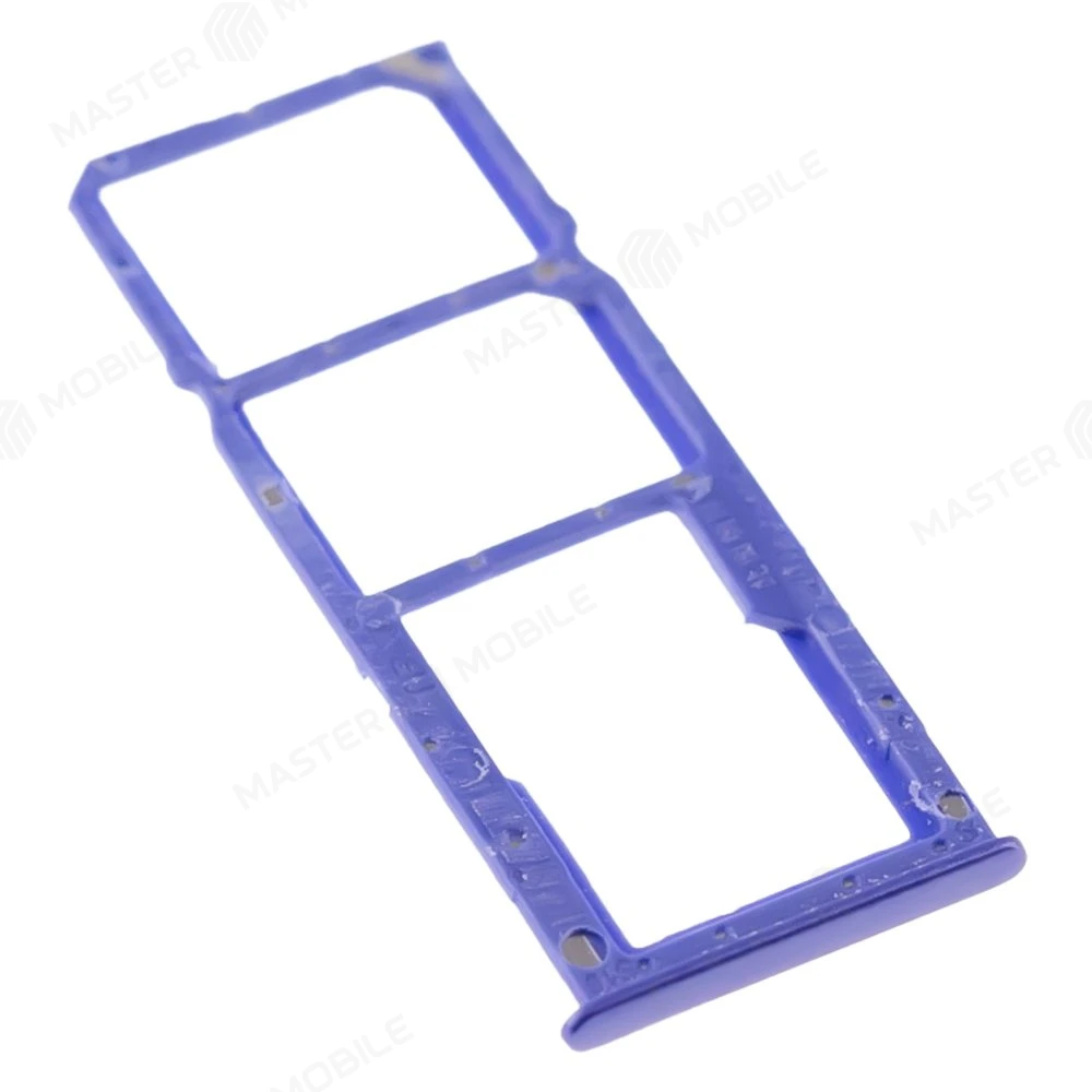 Держатель сим-карты для Samsung A217 Galaxy A21s (синий) фото №3