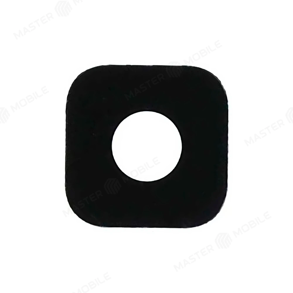 Стекло задней камеры для Samsung A600 Galaxy A6 (2018) (без рамки) (черный) 