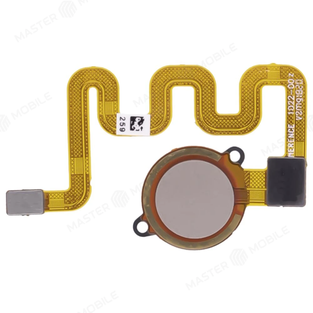 Шлейф для Xiaomi Mi A2 Lite (M1805D1SG) / Redmi 6 Pro с комп. + сканер отпечатка пальца (золотистый)  фото №1