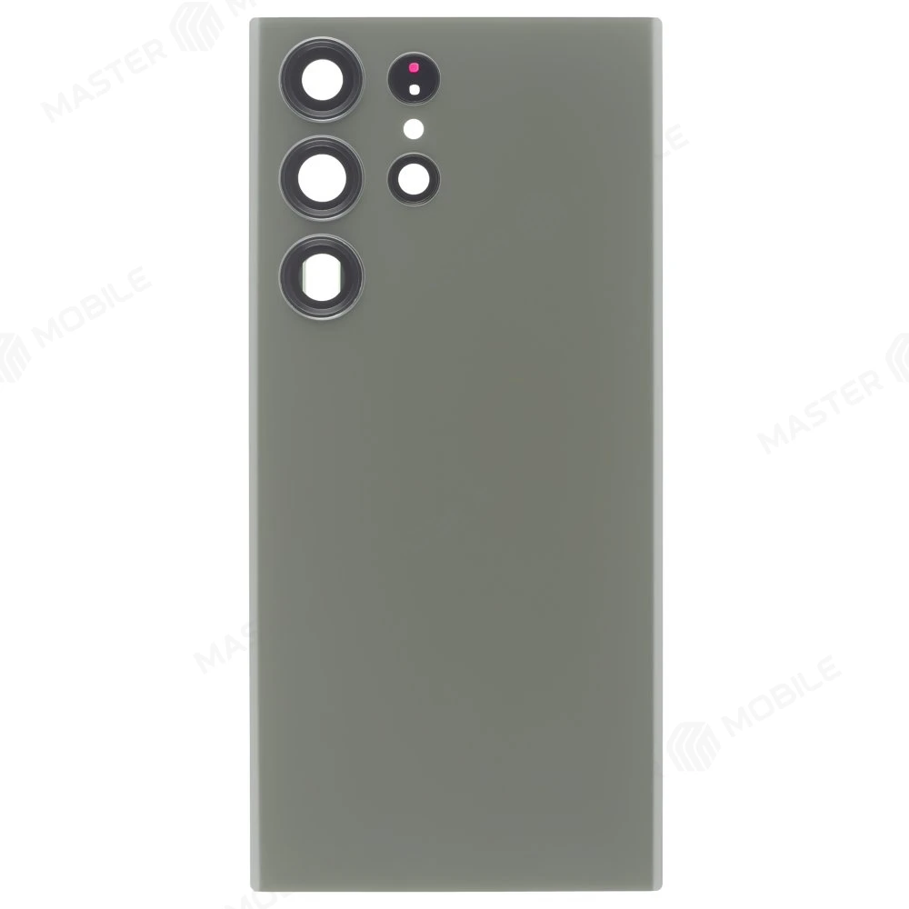 Задняя крышка для Samsung S918 Galaxy S23 Ultra (зеленый) (в сборе со стеклом камеры) фото №1