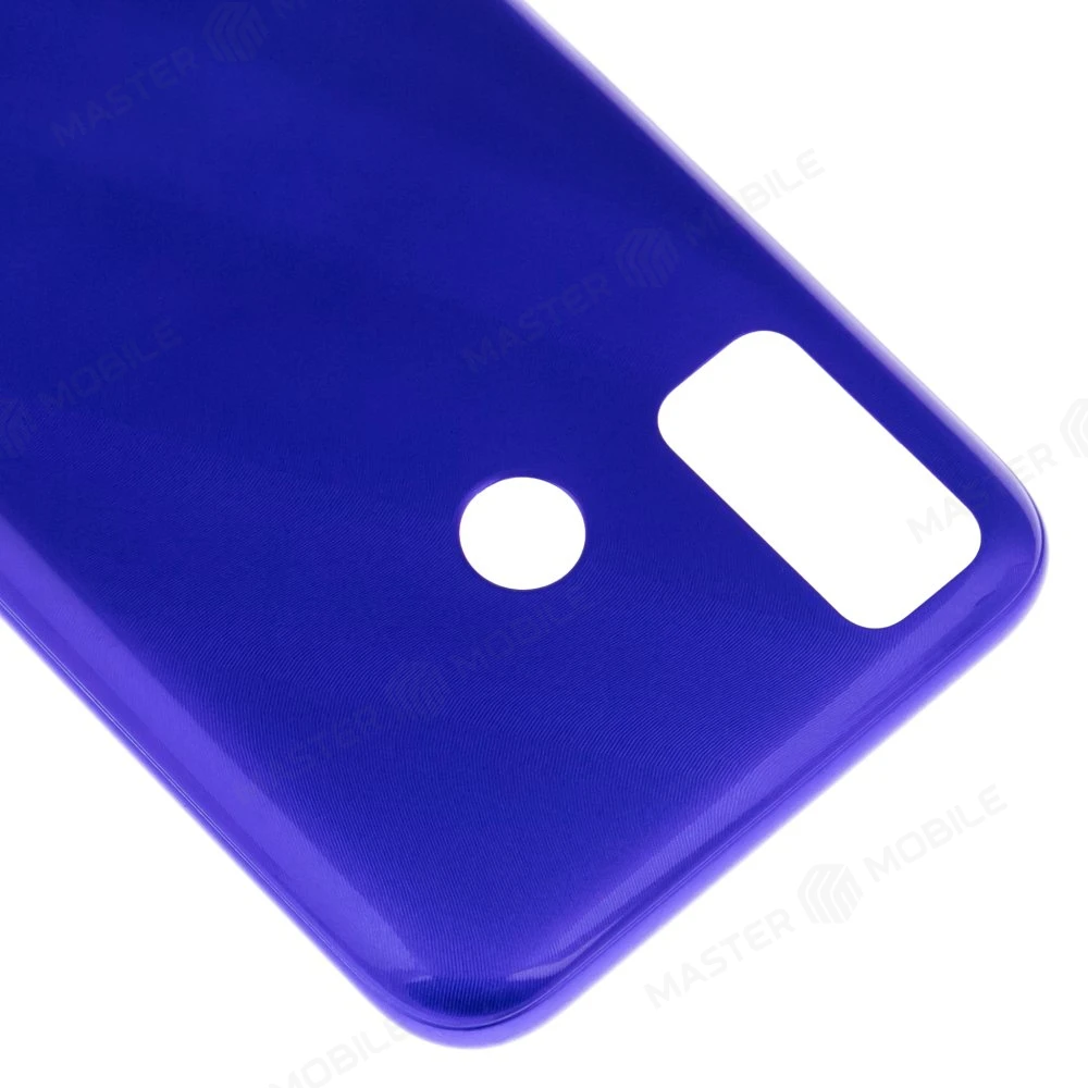 Задняя крышка для Tecno Spark 6 GO (KE5) (синий) фото №3