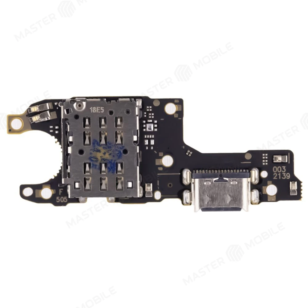 Нижняя плата для Huawei Honor 70 (FNE-NX9) с комп. + разъем зарядки + микрофон  фото №2