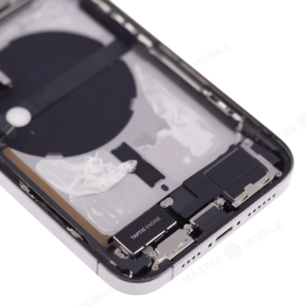 Корпус для Apple iPhone 13 Pro Max (черный) (в сборе) (с разбора) (ORIG100) (возможен дефект ЛКП) фото №4