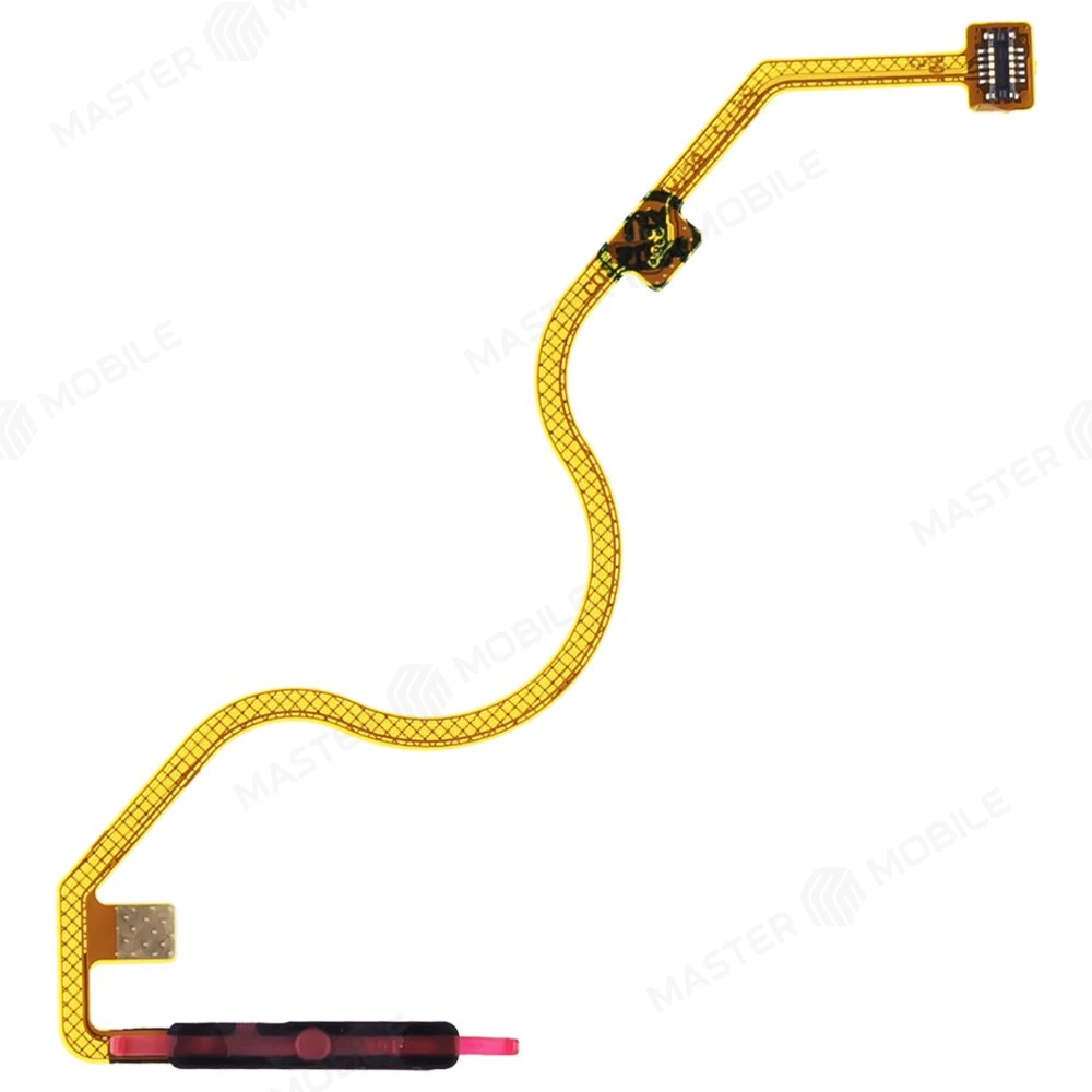 Шлейф для Tecno Camon 18 (CH6N) с комп. + сканер отпечатка пальца (синий) фото №2