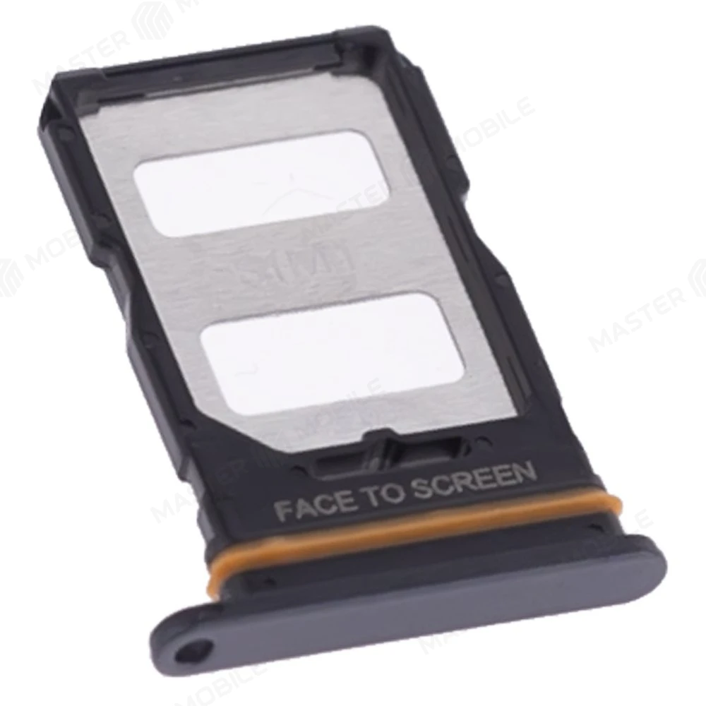 Держатель сим-карты для Xiaomi Poco F4 GT (21121210G) (черный) фото №3