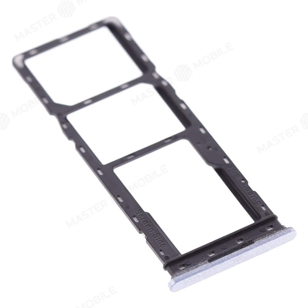 Держатель сим-карты для Infinix Hot 30i (X669) (серебристый) фото №3