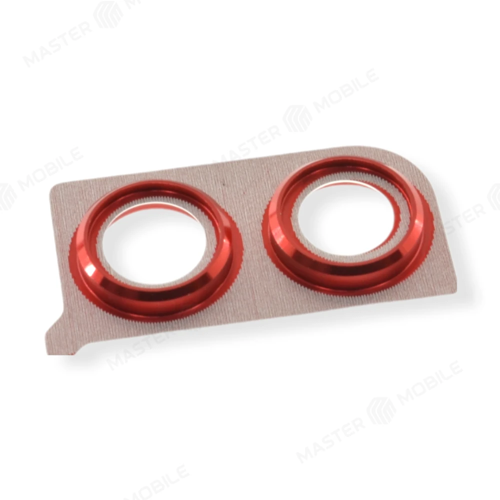 Стекло задней камеры для Huawei Honor 8X/8X Premium (JSN-L21) (в рамке) (красный) фото №1