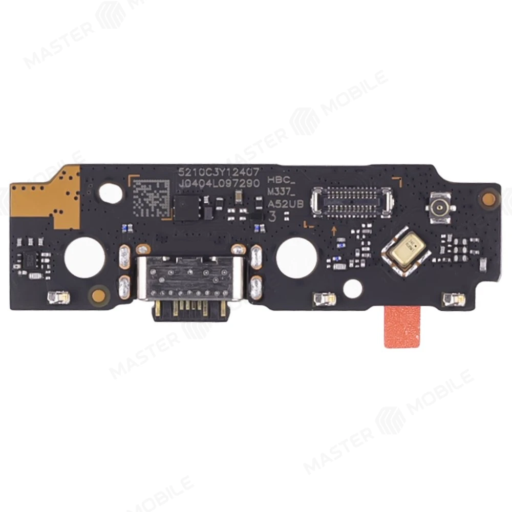 Нижняя плата для Xiaomi Redmi A3 (23129RN51X) / Redmi A3x (24048RN6CG) / Poco C61 (2312BPC51H) с комп. + разъем зарядки + микрофон (ORIG100) фото №1