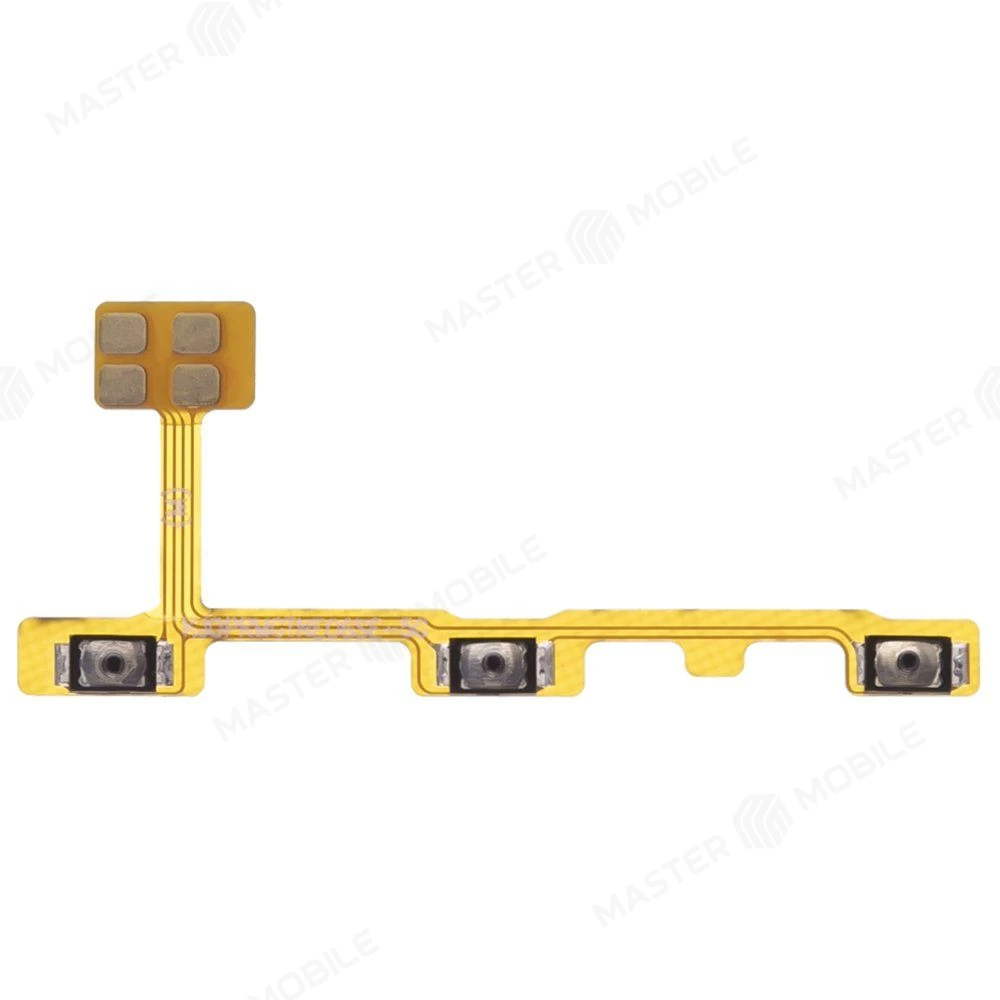 Шлейф для Realme GT 6T (RMX3853) с комп. (на кнопку включения и кнопки громкости) фото №1