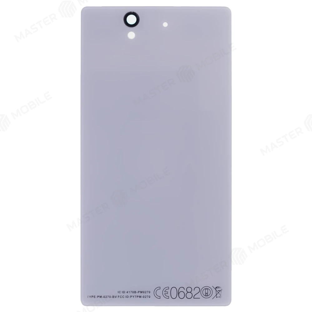 Задняя крышка для Sony C6603/LT36i Xperia Z (белый) фото №1