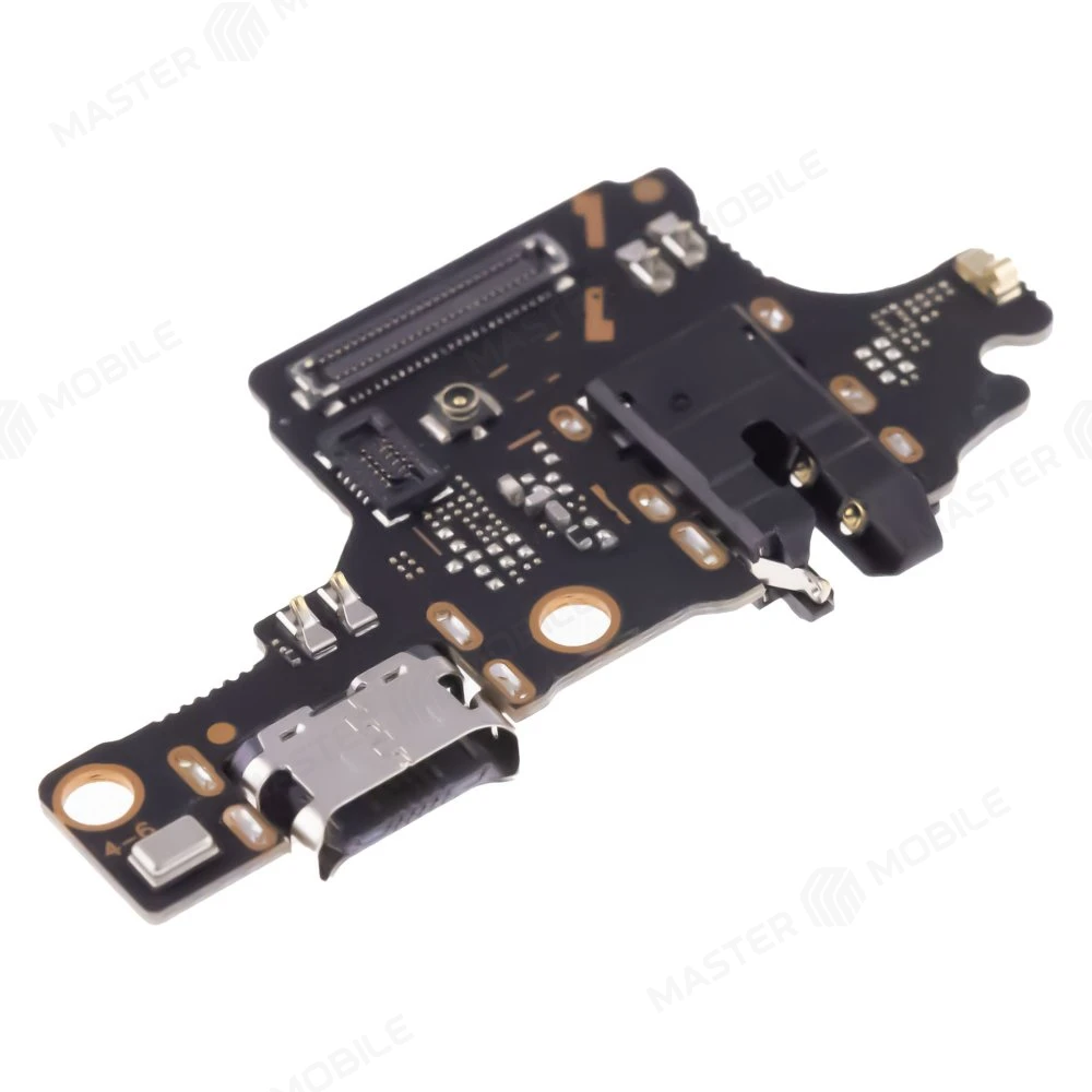 Нижняя плата для Huawei Honor 10 (COL-L29) с комп. + разъем зарядки + разъем гарнитуры + микрофон  фото №3