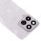 Задняя крышка для Huawei Honor X7c (ALT-LX1) (белый) (в сборе со стеклом камеры)  фото №3