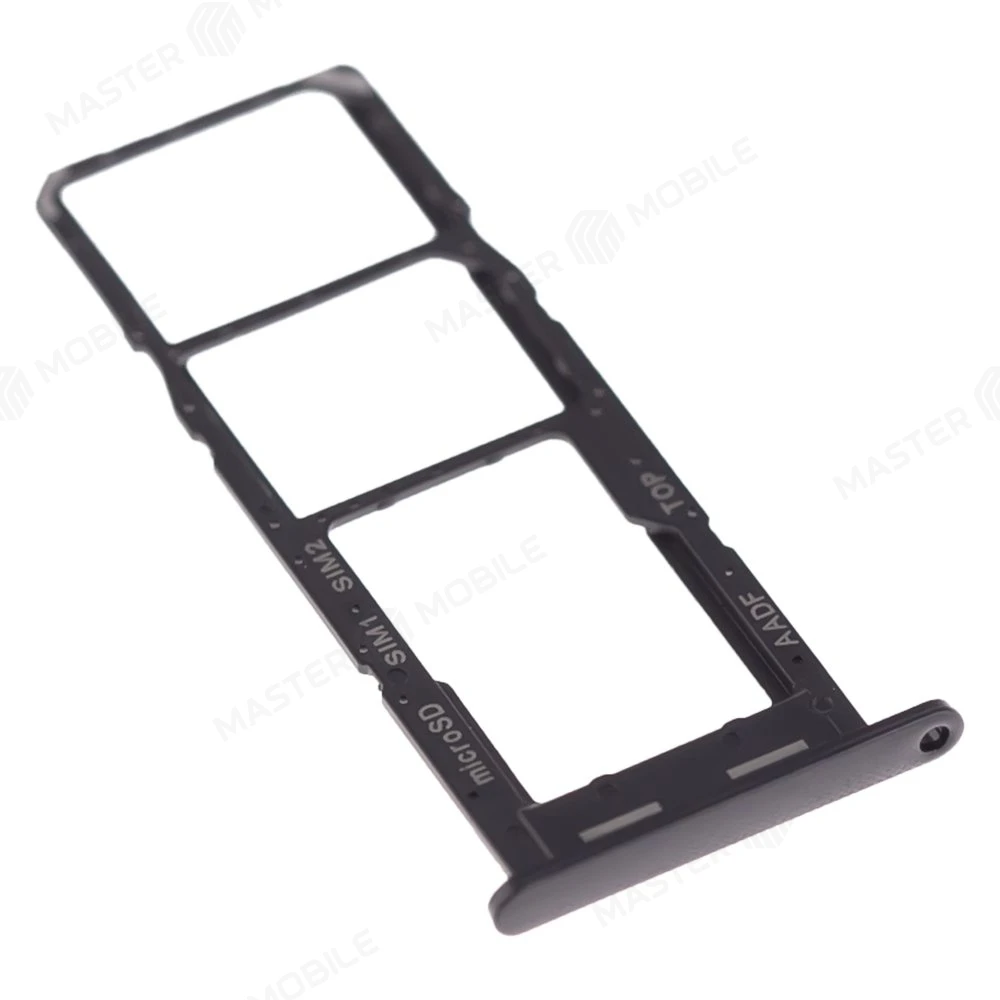 Держатель сим-карты для Samsung A146 Galaxy A14 5G (черный) фото №3