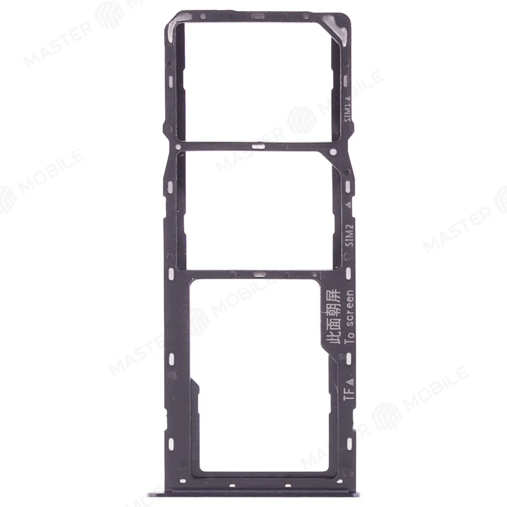 Держатель сим-карты для Realme C25 / C25S (RMX3195) (серый) фото №1