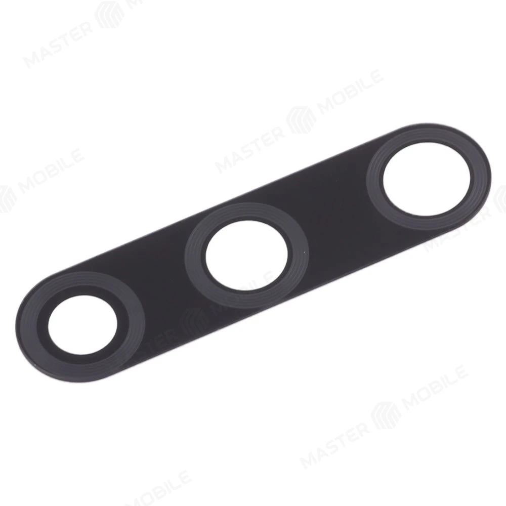 Стекло задней камеры для Huawei Honor 10i (HRY-LX1T) / Honor 20i (HRY-AL00T) (без рамки) (черный) фото №2