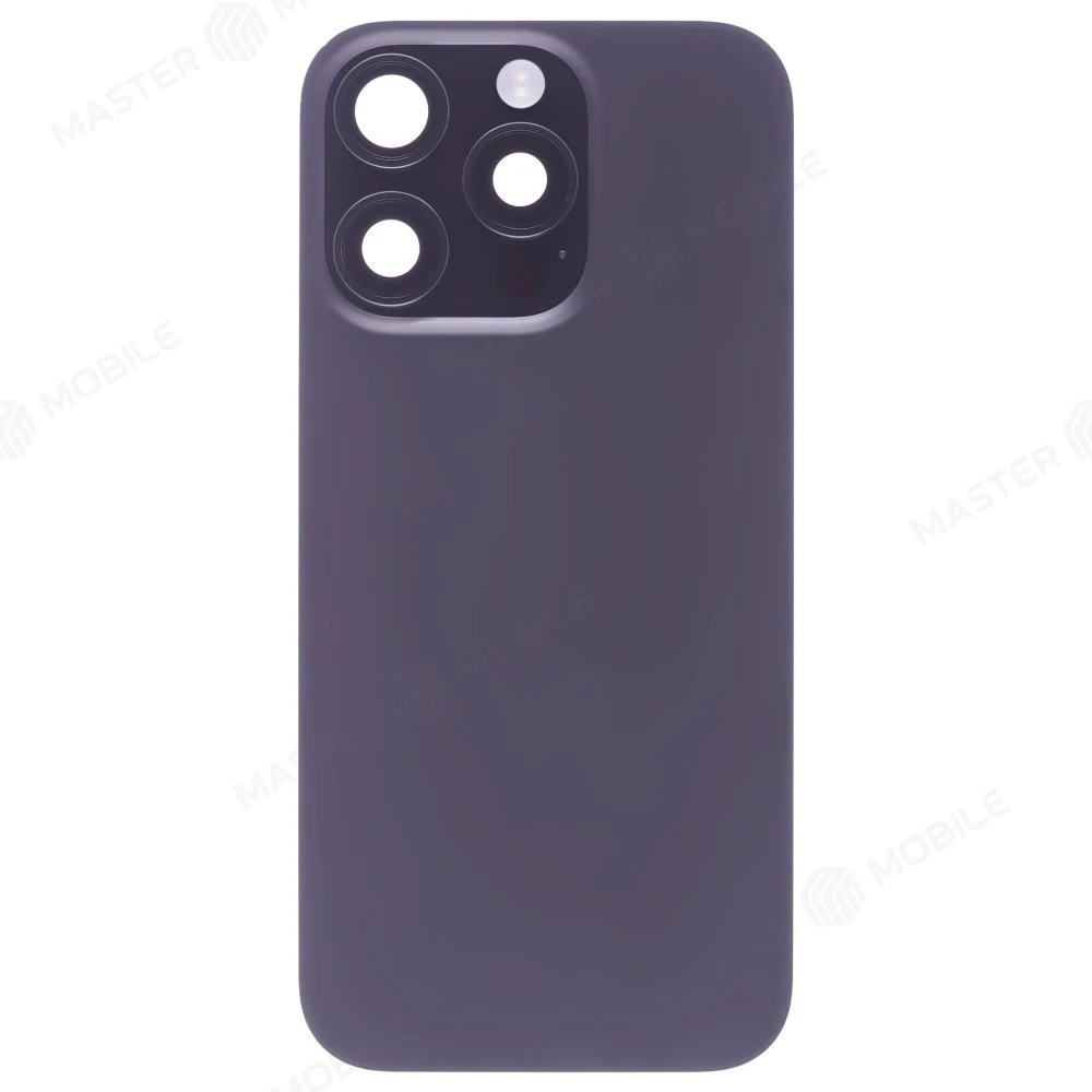 Задняя крышка для Apple iPhone 16 Pro (черный) (в сборе) (с разбора) (ORIG100) (возможен дефект ЛКП)  фото №1