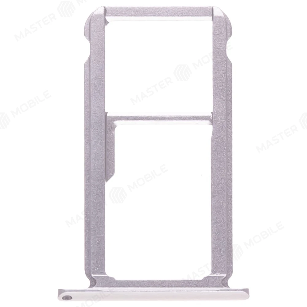 Держатель сим-карты для Huawei Honor 6X (BLN-L21) / GR5 2017 (BLL-L23) (серебристый) фото №2