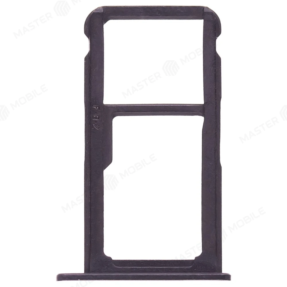 Держатель сим-карты для Huawei Honor 8 Lite (PRA-TL10) (черный) фото №2