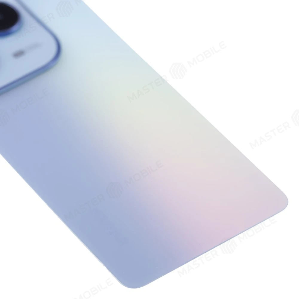 Задняя крышка для Infinix Hot 40 Pro (X6837) (голубой) (в сборе со стеклом камеры) фото №4