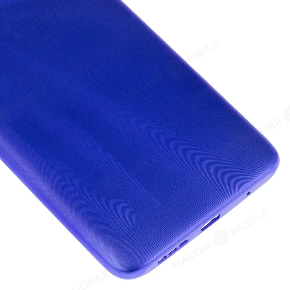 Задняя крышка для Xiaomi Redmi 9T (M2010J19SG/Y) (синий) фото №4