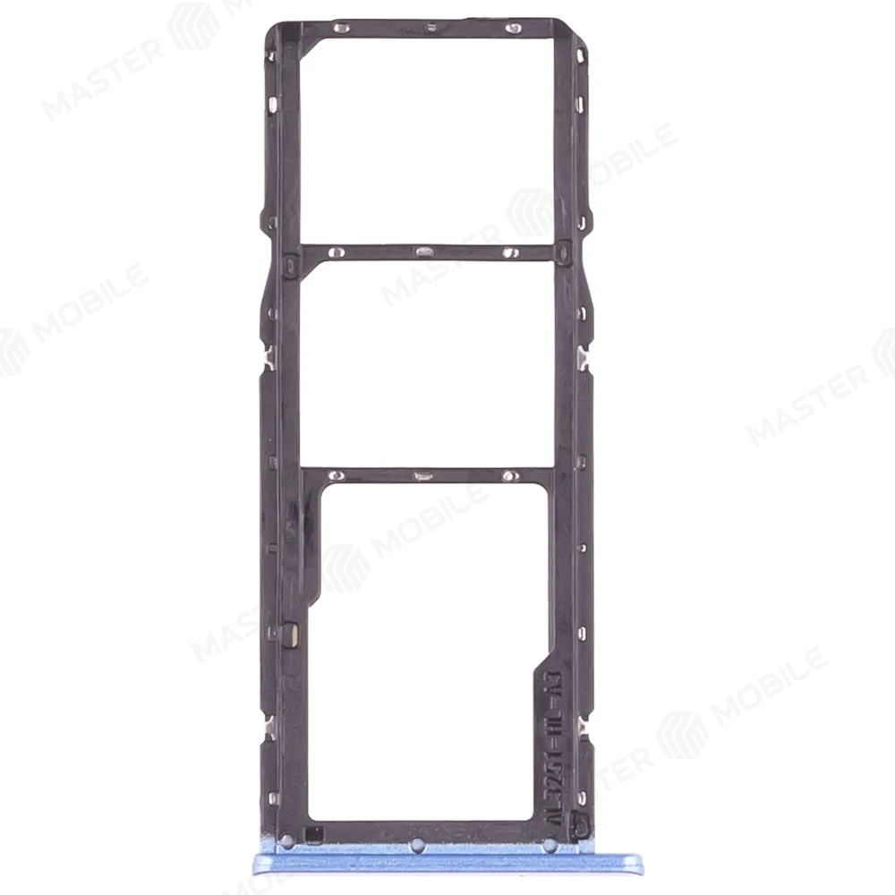 Держатель сим-карты для Realme C11 2021 (RMX3231) (голубой) фото №2