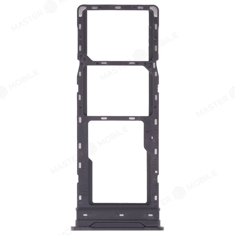 Держатель сим-карты для Infinix Hot 40 (X6836) / Hot 40 Pro (X6837) (черный) фото №1