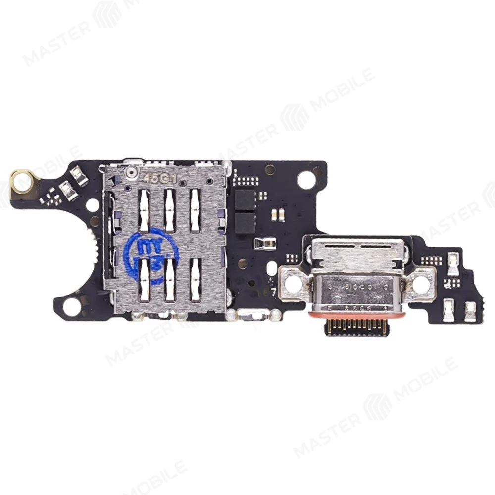 Нижняя плата для Huawei Honor 200 Pro (ELP-NX9) с комп. + разъем зарядки + микрофон + разъем SIM фото №2