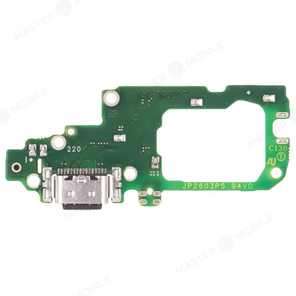 Нижняя плата для OPPO Reno 11 5G (CPH2599) с комп. + разъем зарядки + микрофон фото №2