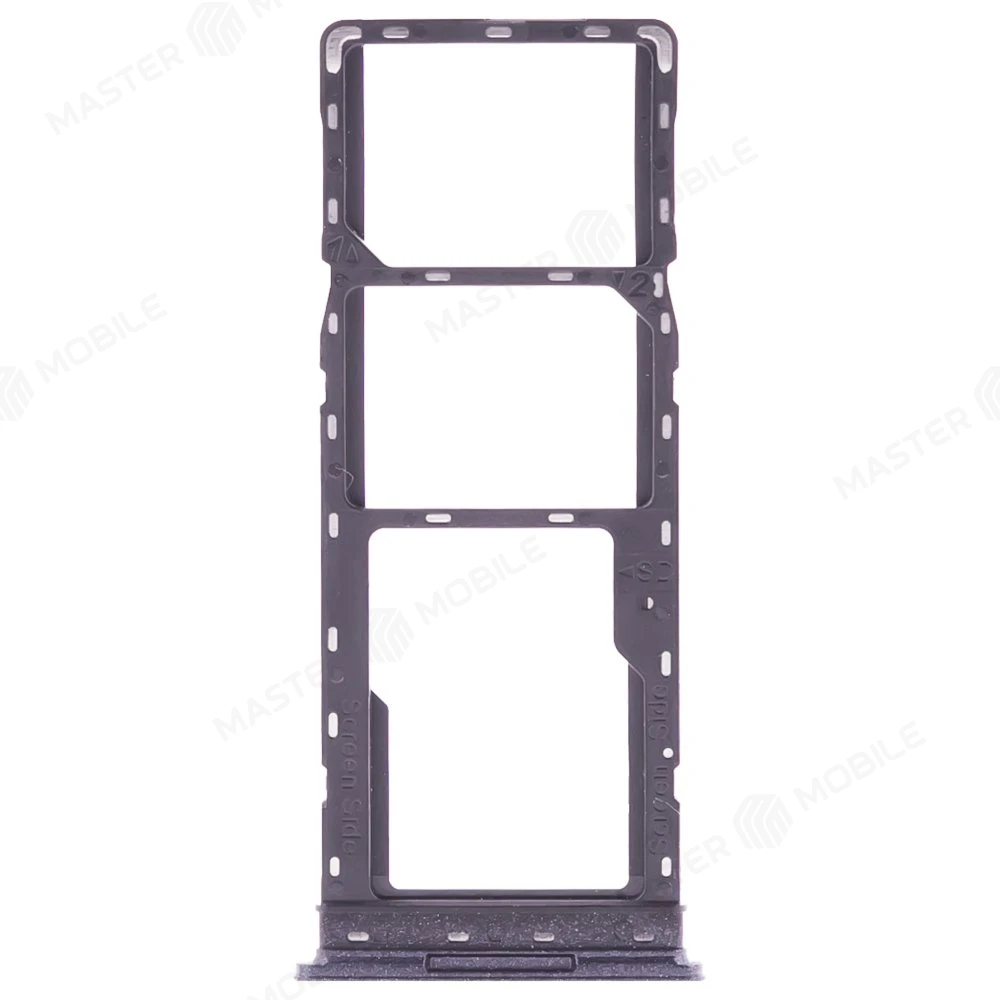 Держатель сим-карты для Tecno Spark 20 (KJ5) (черный) фото №1