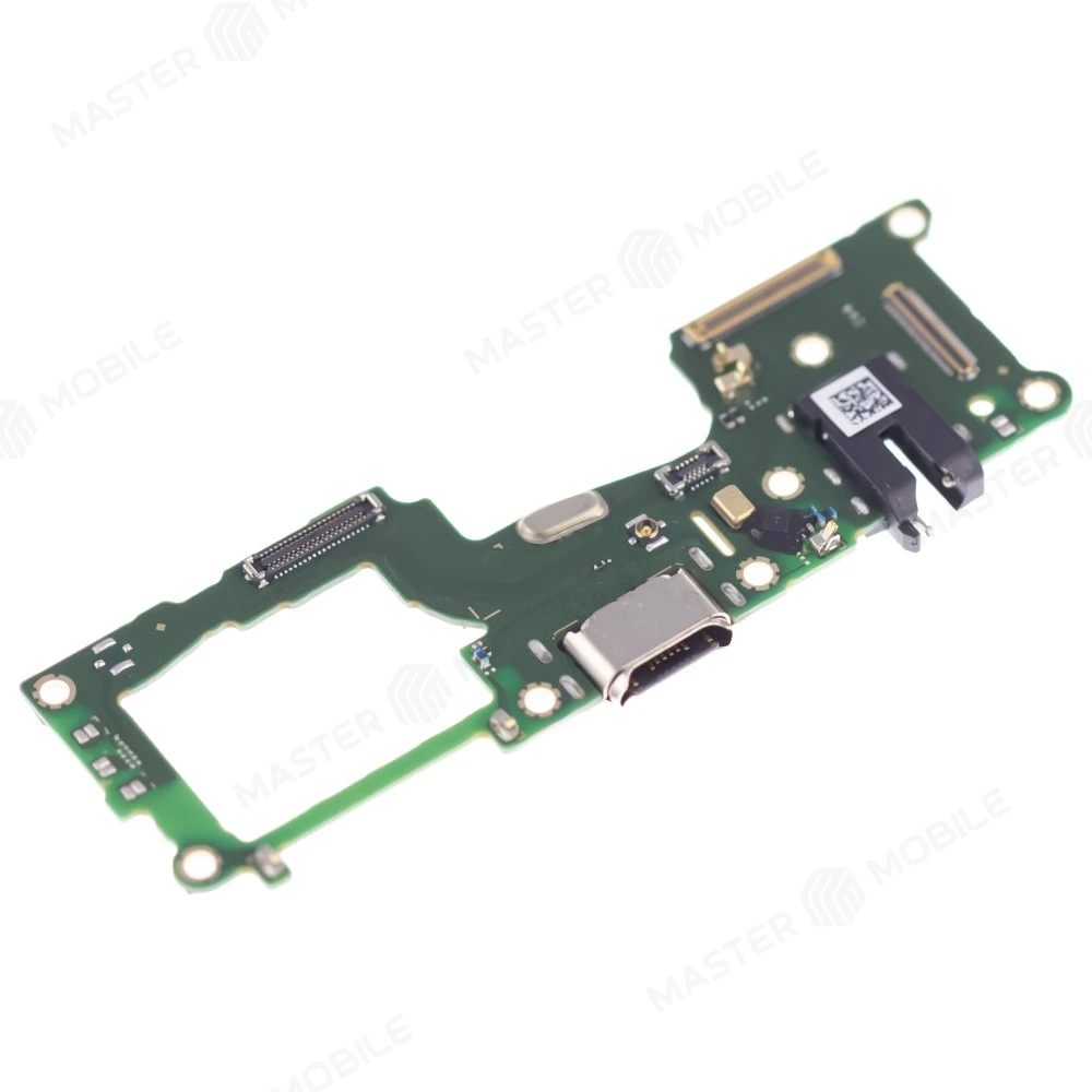 Нижняя плата для Realme 8 4G (RMX3085) / 8 Pro (RMX3081) / OPPO A74 4G (CPH2219) с комп. + разъем зарядки + микрофон (ORIG100) фото №3