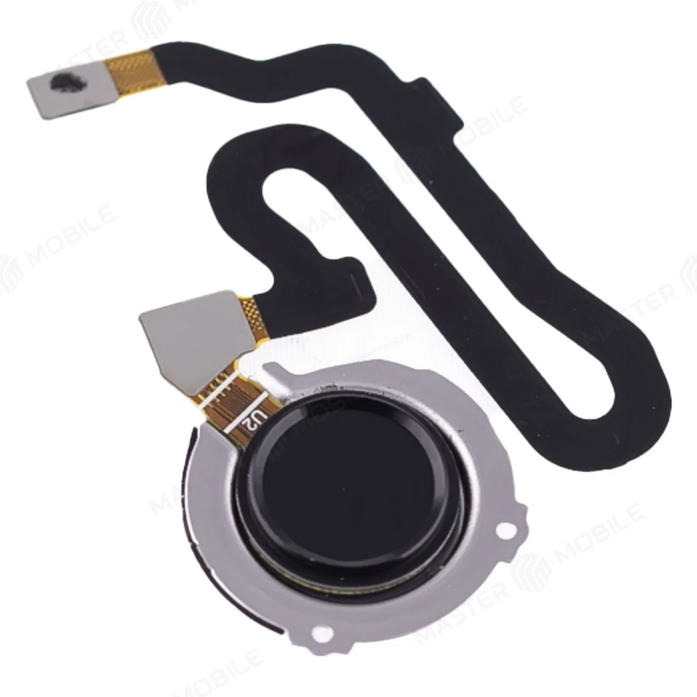 Шлейф для Huawei Honor 8 (FRD-L09) с комп. + сканер отпечатка пальца (черный)  фото №3