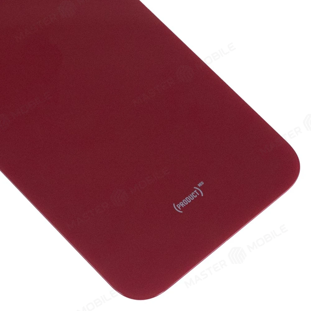 Задняя крышка для Apple iPhone 13 (красный) (с широким отверстием) (Premium) фото №4