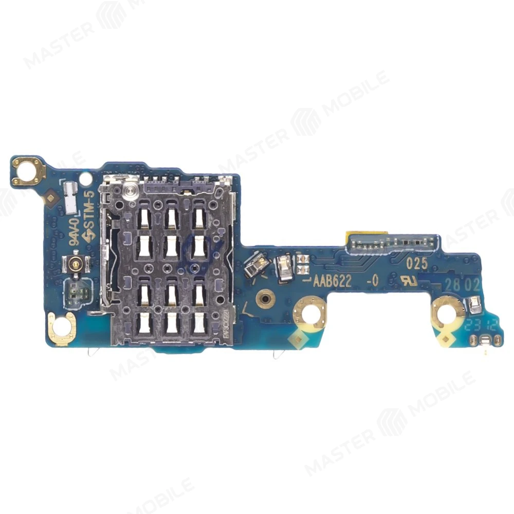 Нижняя плата для Realme 11 Pro 5G (RMX3771) / 11 Pro+ 5G (RMX3741) с комп. + разъем SIM + микрофон (ORIG100)  фото №2